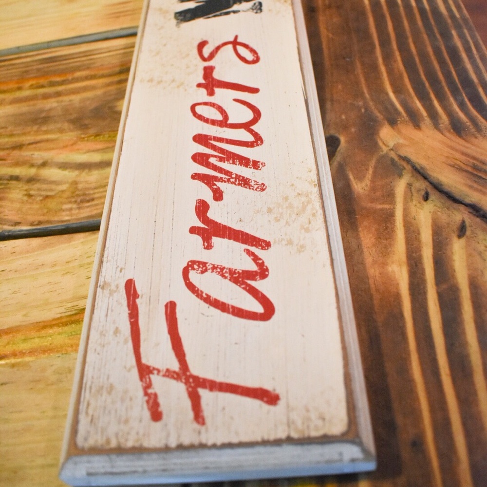 Farmers Market Sign